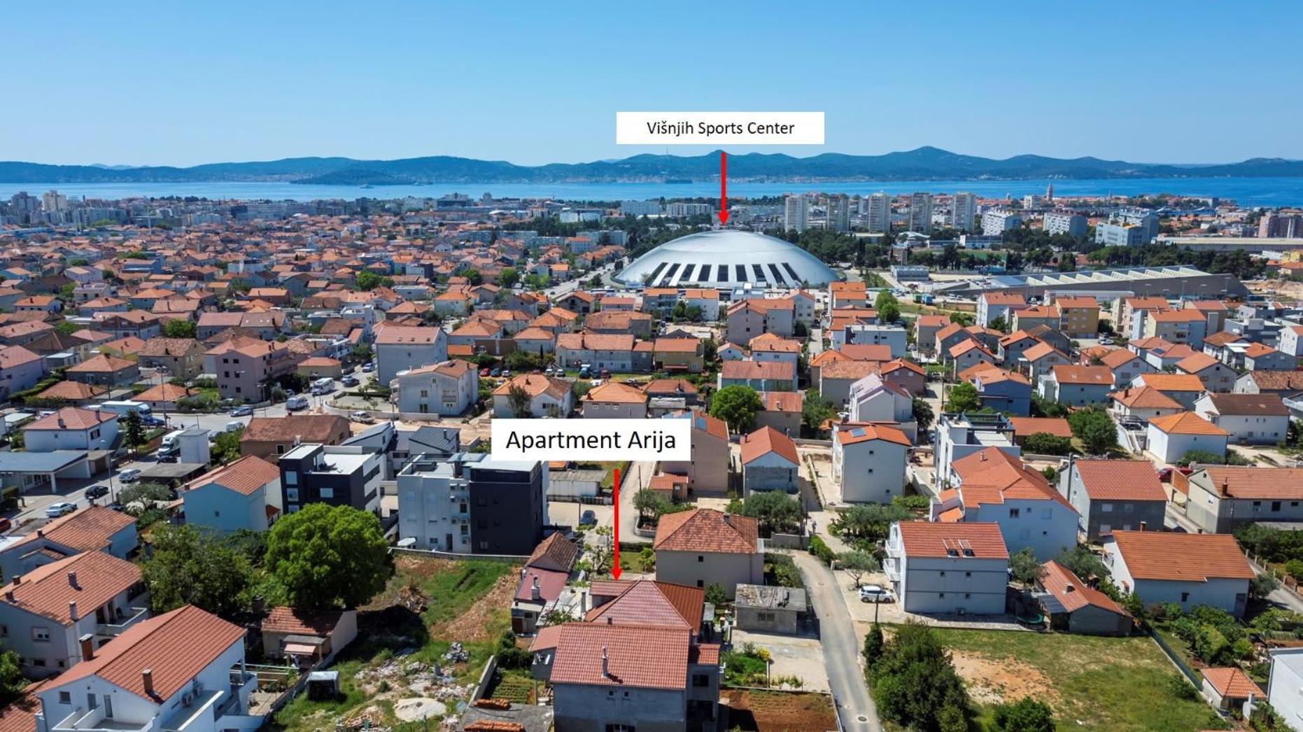 Apartment Arija Zadar Exterior photo